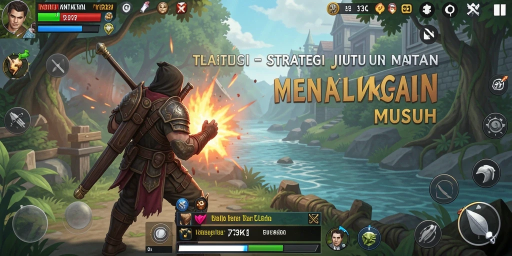 Tampilan menarik dari gameplay dan strategi dalam 73K yang mendebarkan.