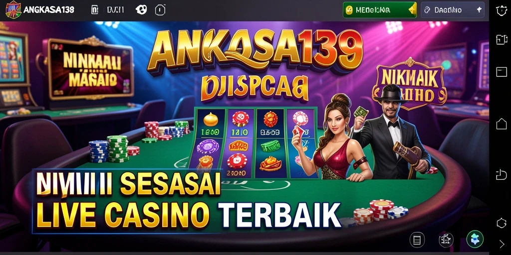 Tampilan gameplay menegangkan dan interaktif dari ANGKASA138.