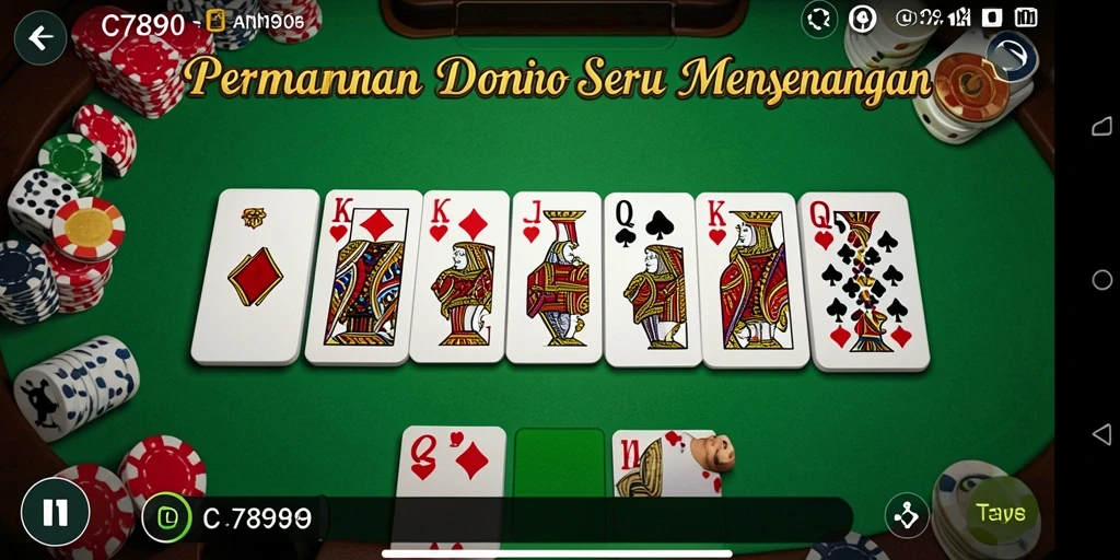 Tampilan gameplay seru dan interaktif dalam C7890.