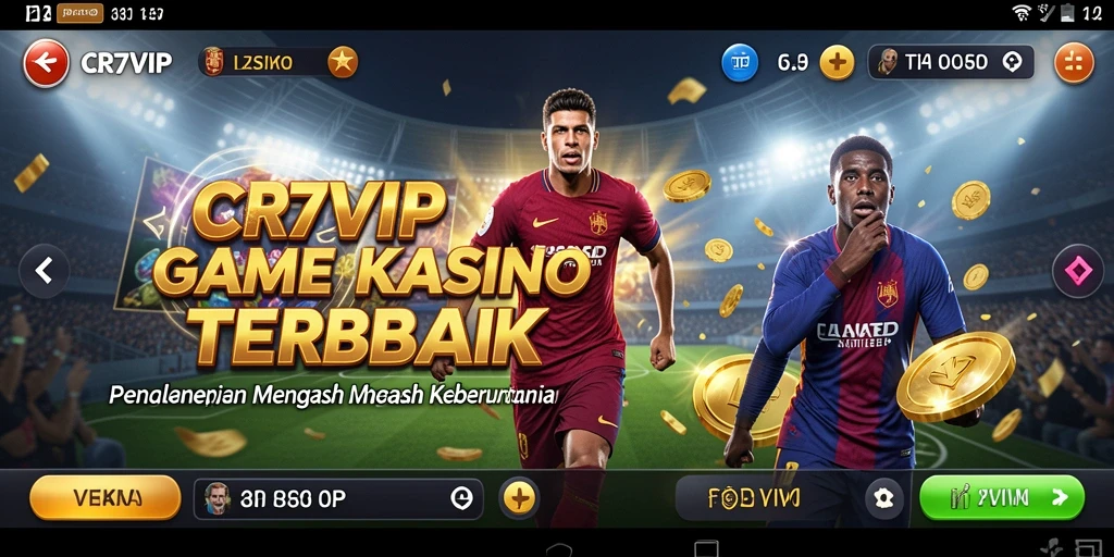 Gameplay Kasino menegangkan di CR7VIP dengan grafik yang memukau.