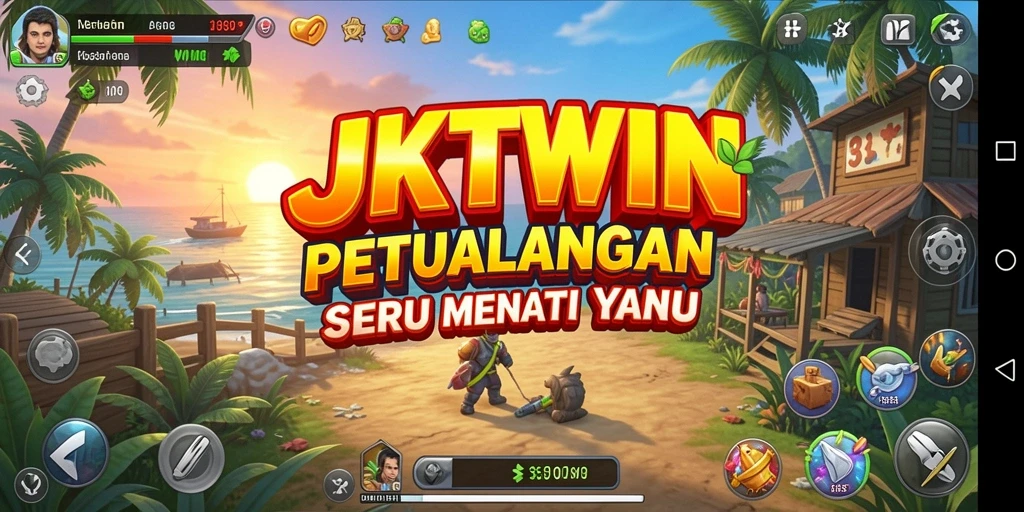 Gameplay JKTWIN menampilkan petualangan mendebarkan di dunia penuh tantangan.