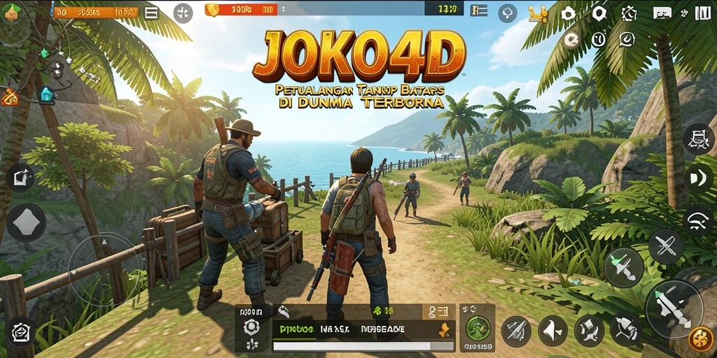 Tampilan gameplay JOKO4D yang mendebarkan di dunia terbuka.