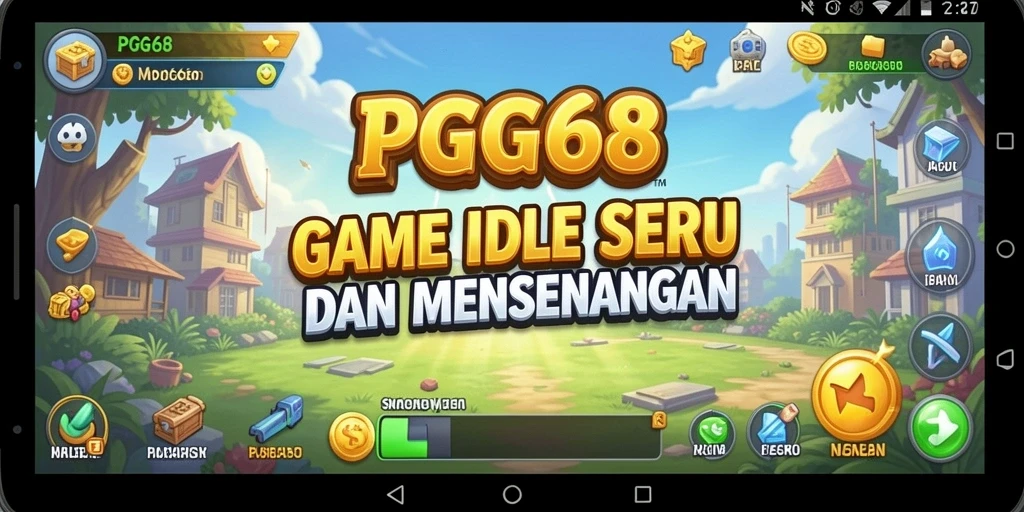 Tampilan gameplay PGG68 yang menarik dan penuh warna.