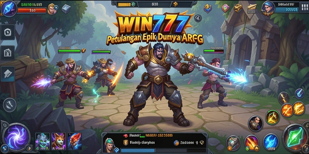 Tampilan seru dari pertempuran epik dalam <strong>WIN777</strong>.